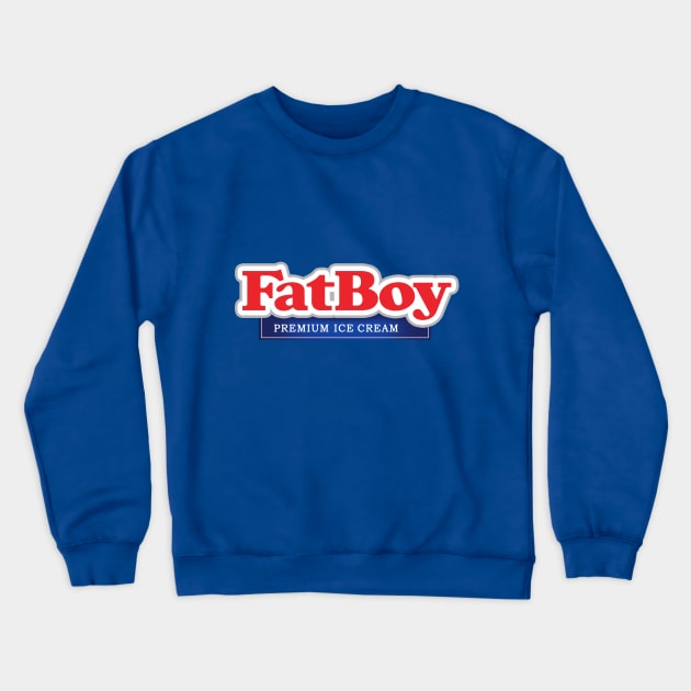 FatBoy Ice Cream Crewneck Sweatshirt by strasberrie